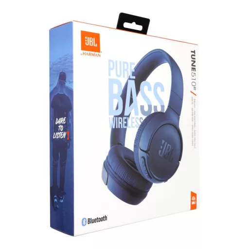 JBL Tune 510BT vezeték nélküli fejhallgató kék