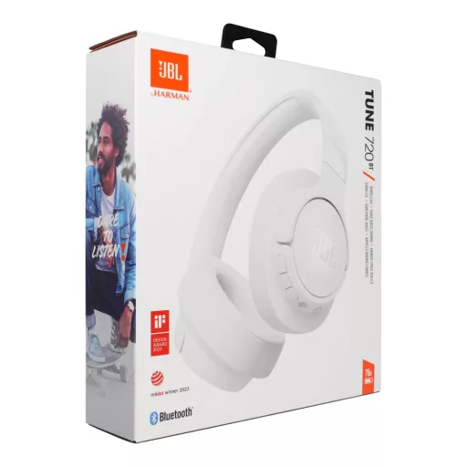 JBL Tune 720BT vezeték nélküli fejhallgató fehér