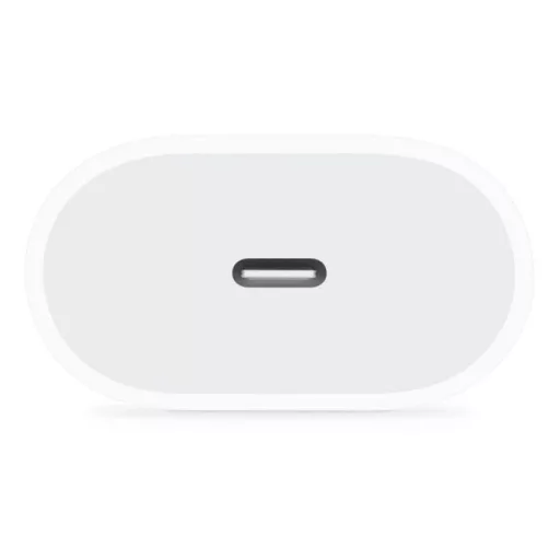 Apple eredeti hálózati töltő USB-C aljzattal 20W MHJE3ZM/A A2347 fehér bliszteres