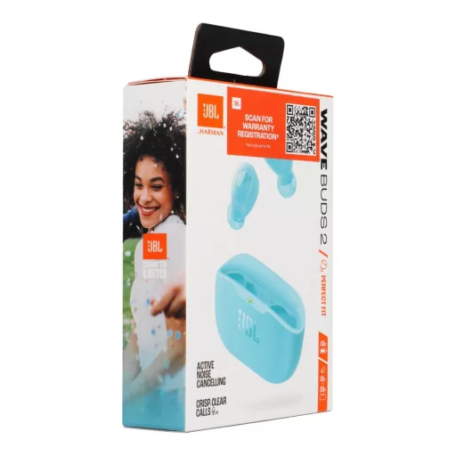JBL Wave Buds 2 ANC vezeték nélküli fülhallgató kék