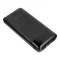 Charmast W2089 PD3.0 3A 22,5W 20000 mAh powerbank beépített USB-A / USB-C / Lightning / Micro USB kábelekkel fekete