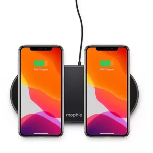 Mophie Universal Wireless Dual vezeték nélküli töltő 2x10W fekete