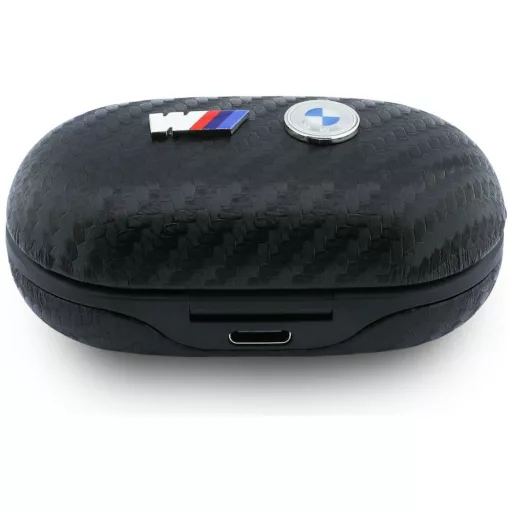 BMW TWS Carbon Metal Logo ENC vezeték nélküli fülhallgató BMW001141 fekete