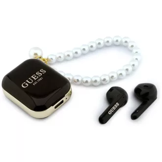   GUESS TWS Pearl Strap vezeték nélküli fülhallgató GUE00592 fekete