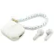 GUESS TWS Pearl Strap vezeték nélküli fülhallgató GUE005327 fehér