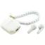 GUESS TWS Pearl Strap vezeték nélküli fülhallgató GUE005327 fehér