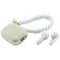 GUESS TWS Pearl Strap vezeték nélküli fülhallgató GUE005326 bézs