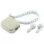 GUESS TWS Pearl Strap vezeték nélküli fülhallgató GUE005326 bézs