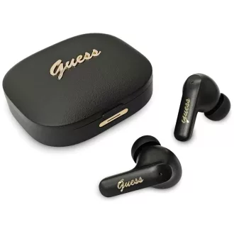   GUESS TWS Script Metal Logo vezeték nélküli fülhallgató GUE005414 fekete